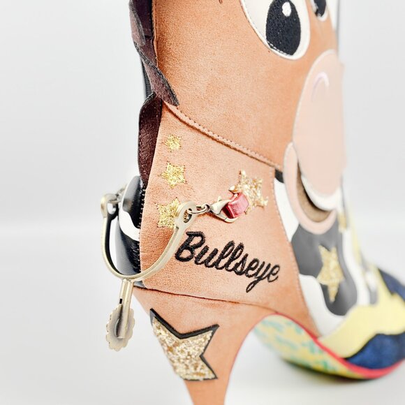 Irregular Choice Trusty Steed Pony Character Heels Brown Multi Size 39 - Picture 5 of 7